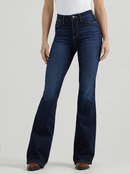 Wrangler Wmns High-Rise Flare Jean