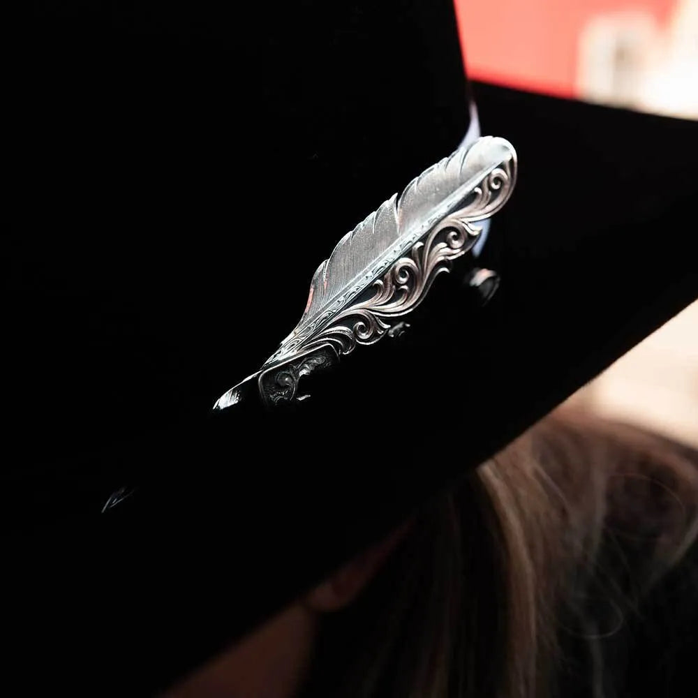 Montana Silversmiths - Alpine Night Feather Hat Pick