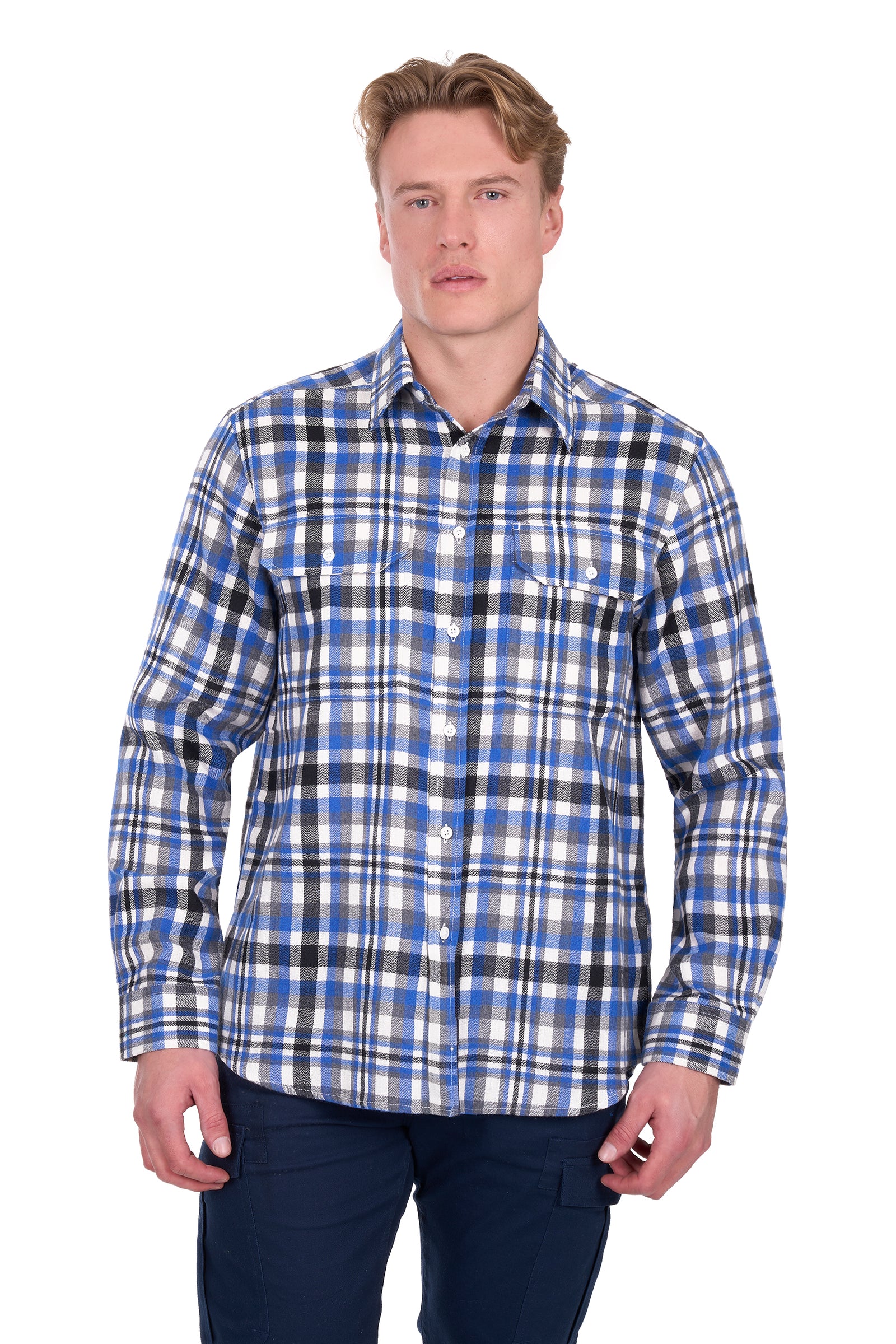 Hard Slog Mens Gael Thermal Long Sleeve Shirt | Country Clothing - Mens Shirt | Saddleworld Ipswich