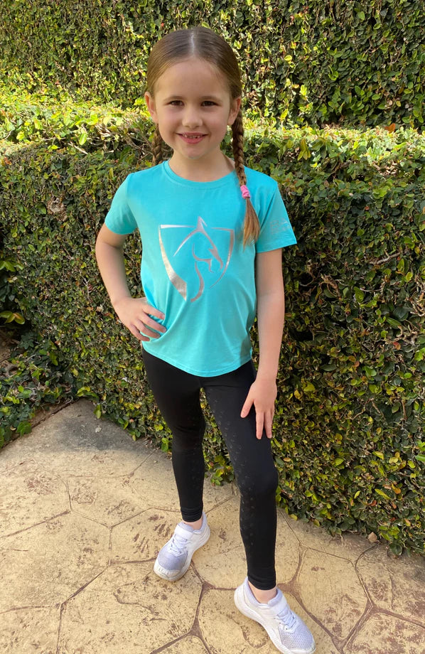 Bare Babes T Shirt - Twilight Teal