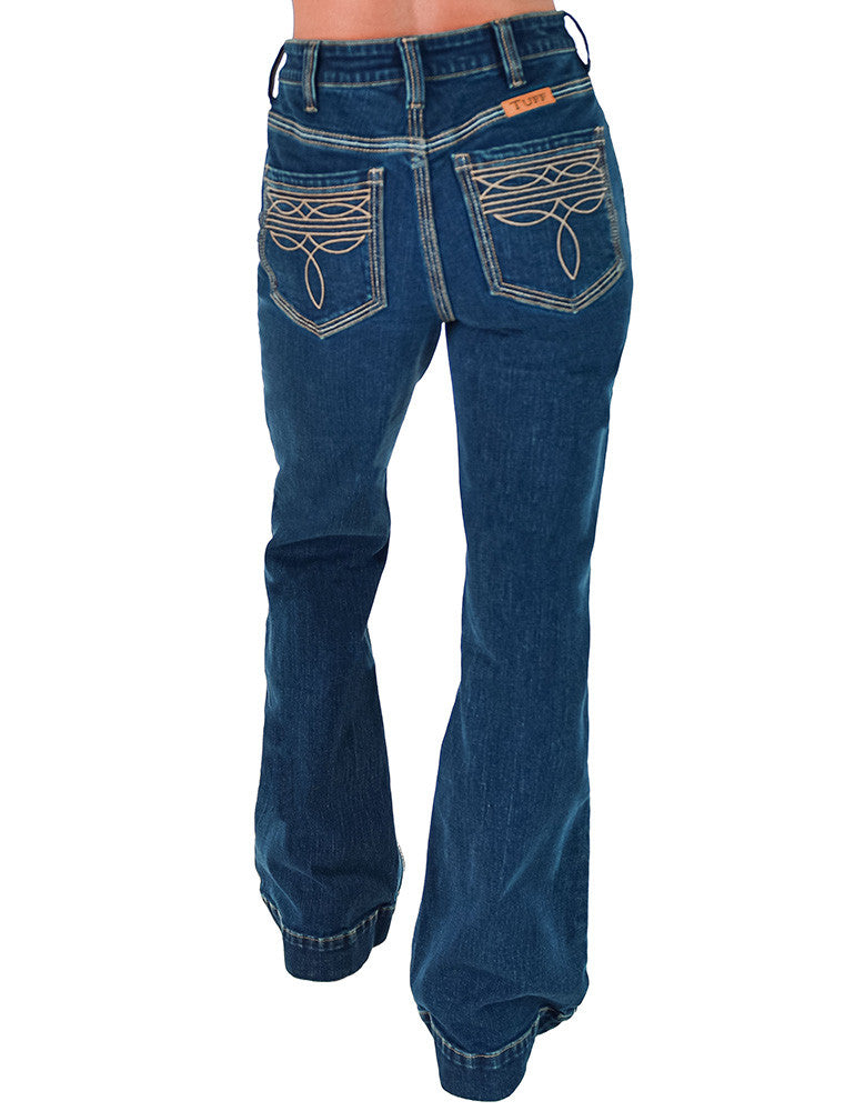 Cowgirl Tuff Tan Boot-ee Trouser