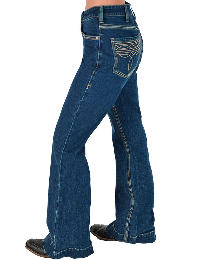 Cowgirl Tuff Tan Boot-ee Trouser
