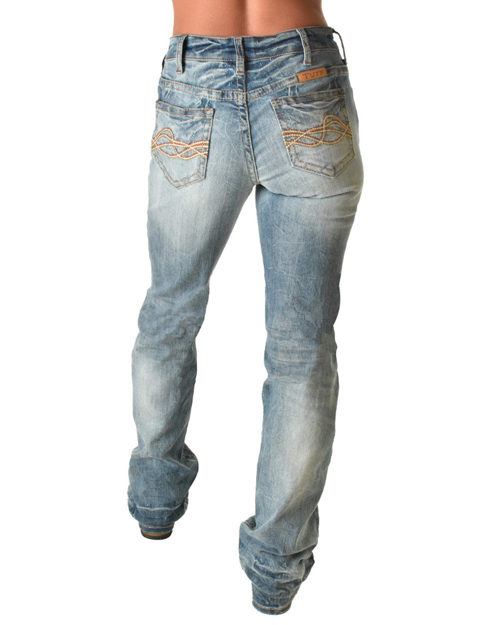 Cowgirl Tuff Thunderstruck Natural Waist Jeans
