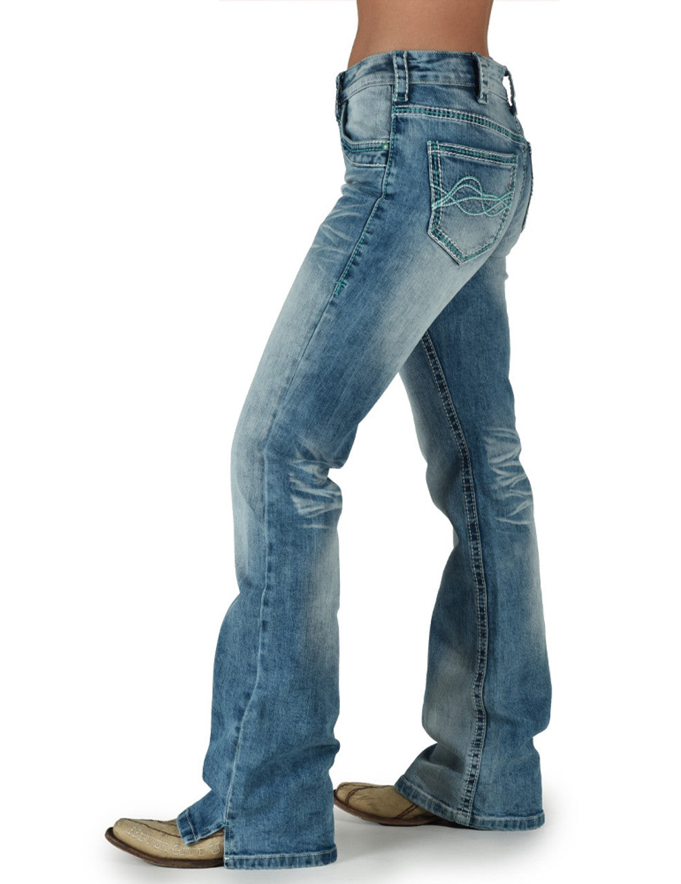 Cowgirl Tuff Turquoise DFMI