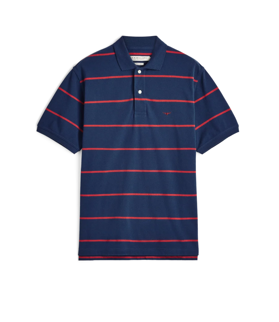 RM Williams Ashfield Stripe Polo