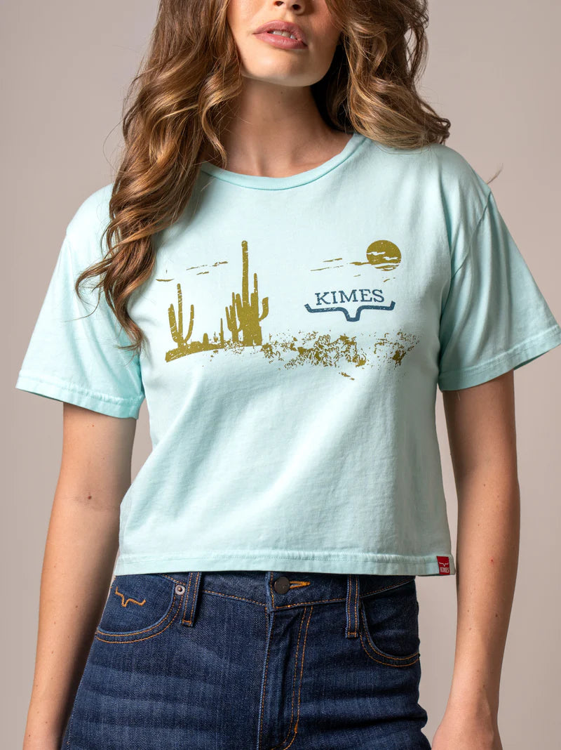 Kimes Ranch Wmns Horizon West Mint | Ladies T-Shirt | Kimes Ranch | Saddleworld Ipswich