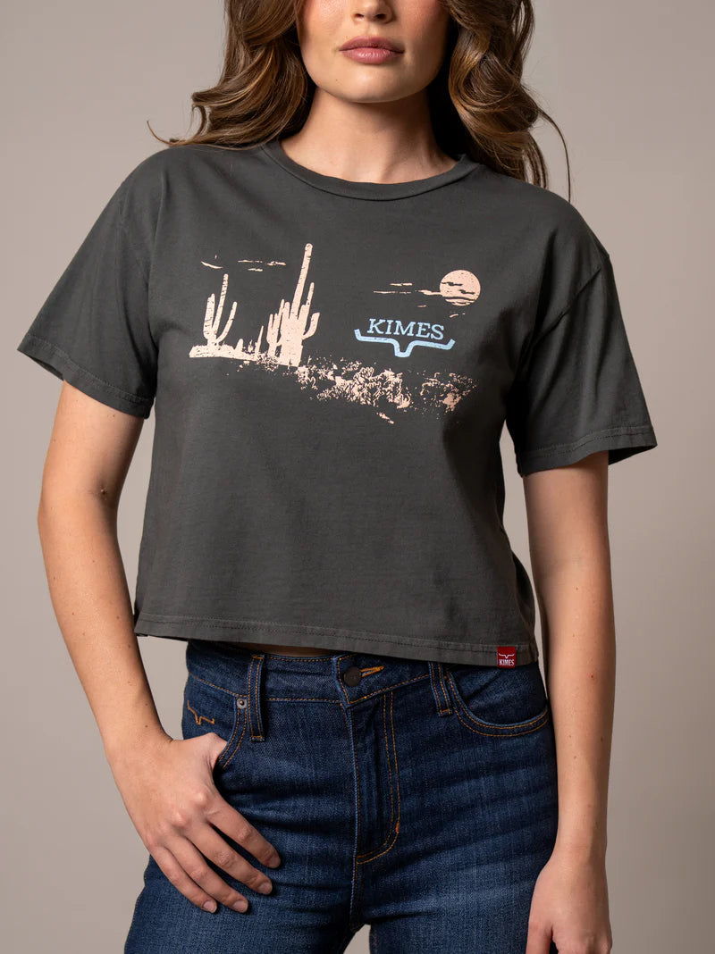 Kimes Ranch Wmns Horizon West Pepper | Ladies T-Shirt | Kimes Ranch | Saddleworld Ipswich