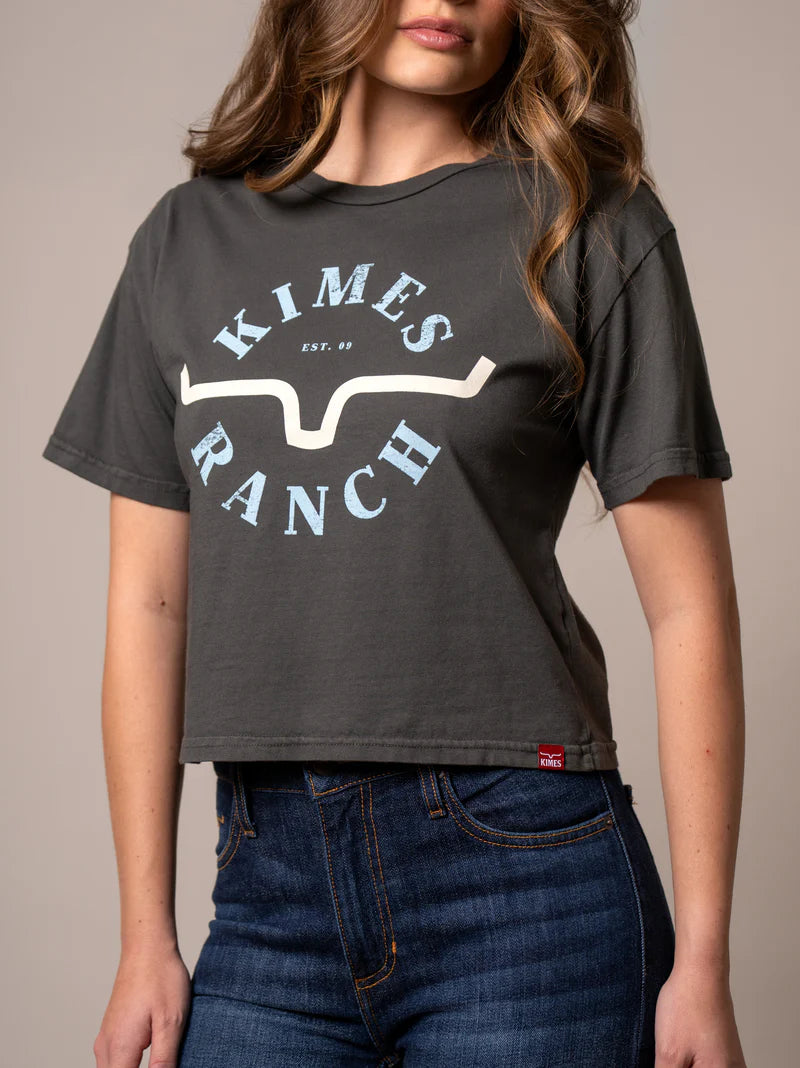 Kimes Ranch Wmns Uncomplicated T Shirt Pepper | T-Shirt | Kimes Ranch | Saddlewolrd Ipswich