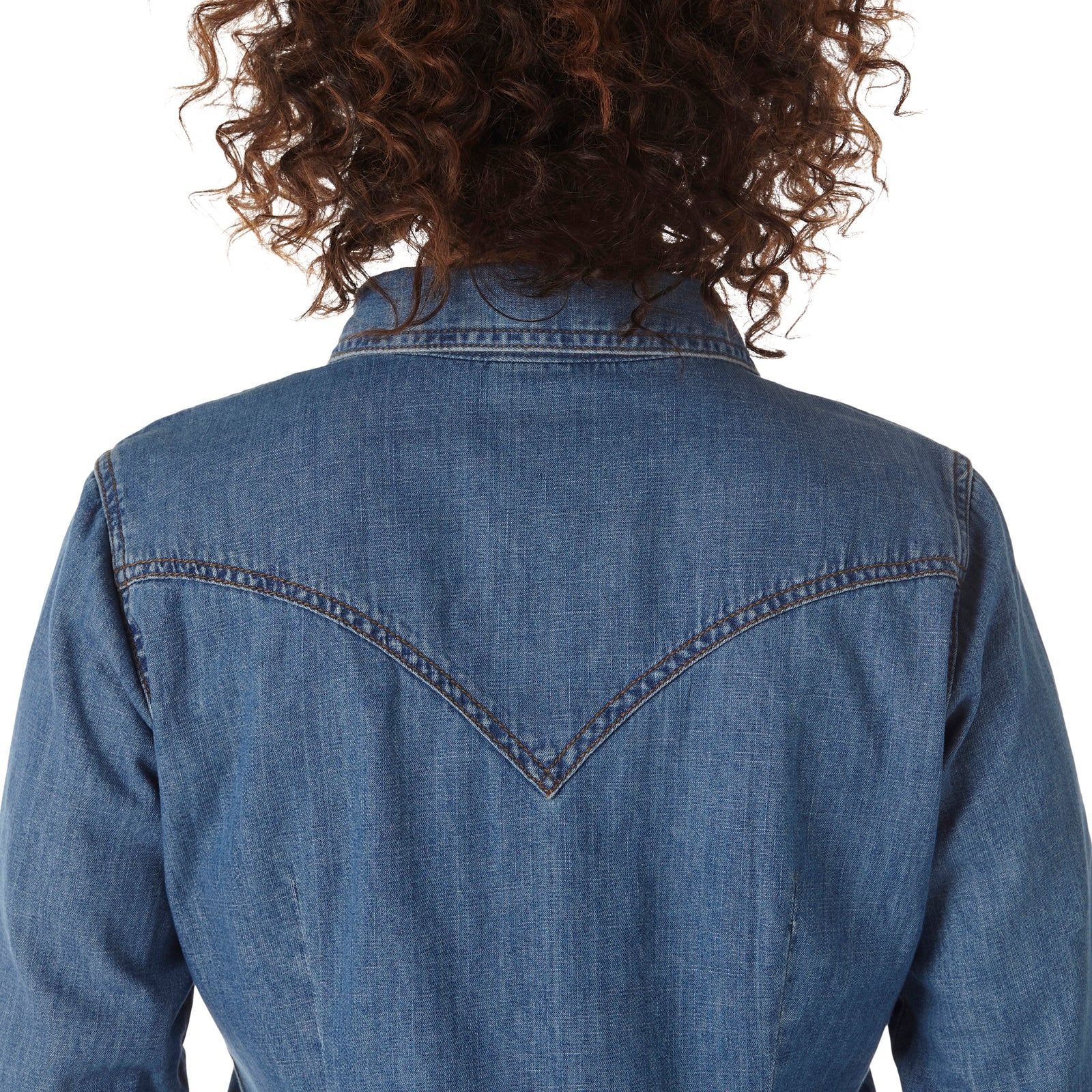 Wrangler Wmns Classic Fit Denim Shirt