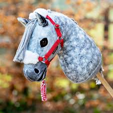 LeMieux Hobby Horse Christmas Headcollar & Leadrope Red | Giftware - Toys | Saddleworld Ipswich