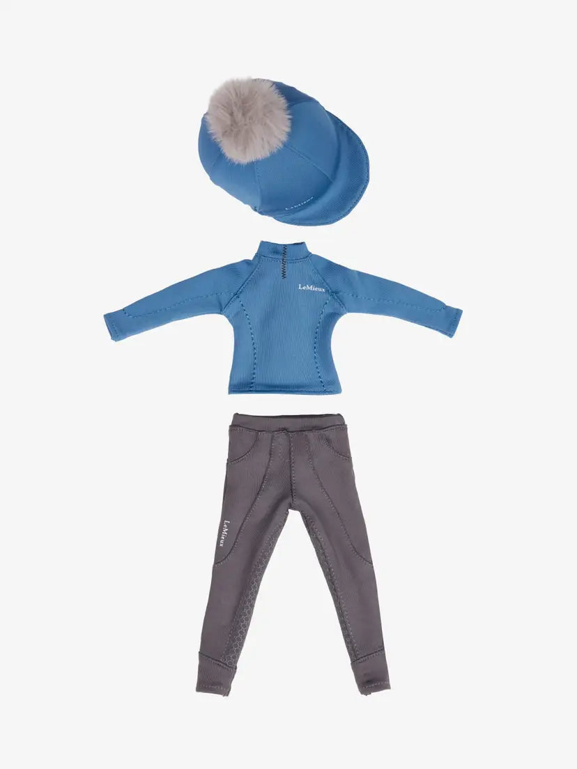 LeMieux Toy Rider Outfit Ice Blue One Size | Giftware - toy | Saddleworld Ipswich