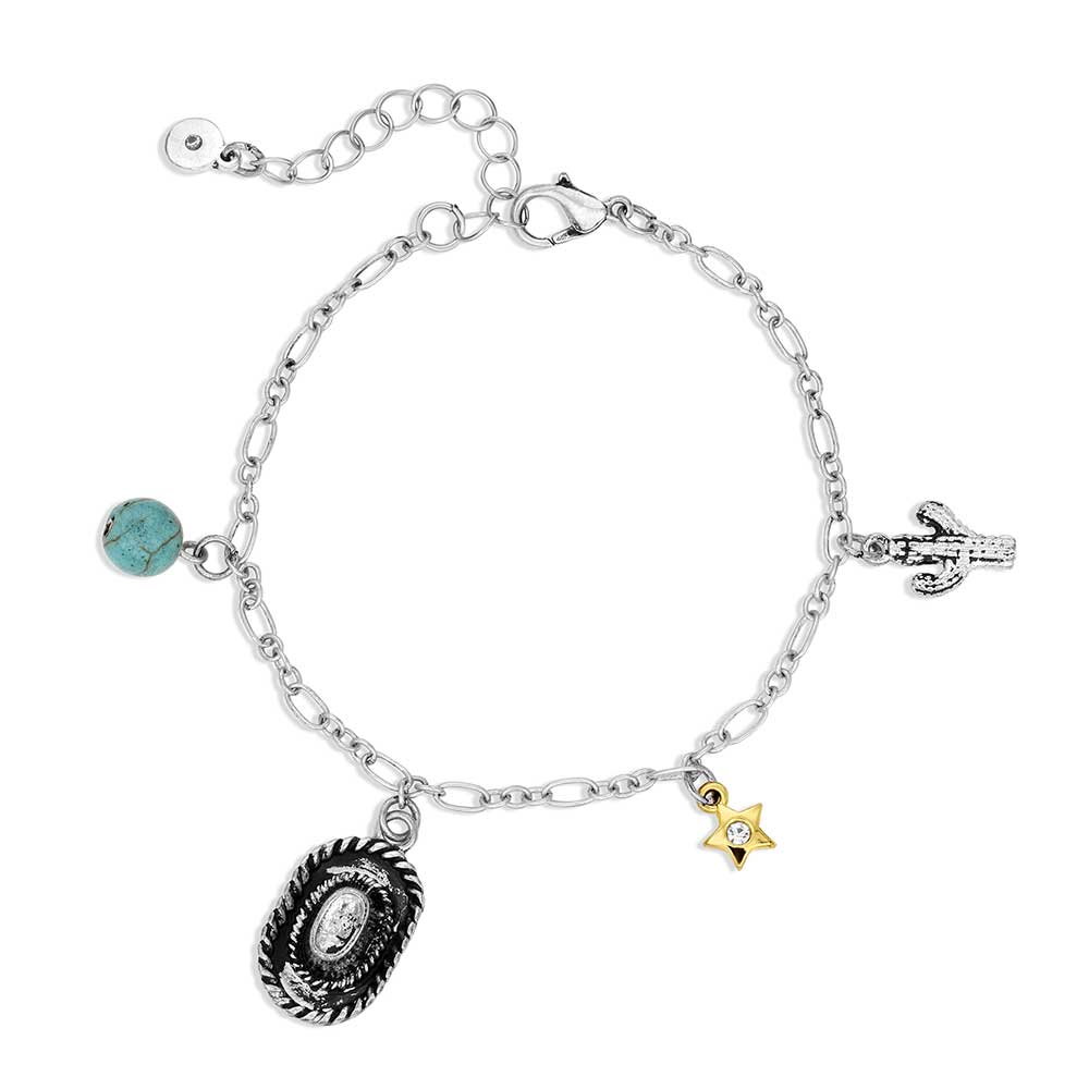 Light Hearted Charm Bracelet | GIftware - Bracelet | Saddleworld Ipswich