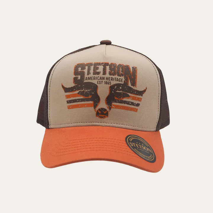 Stetson Cap Longhorn Orange