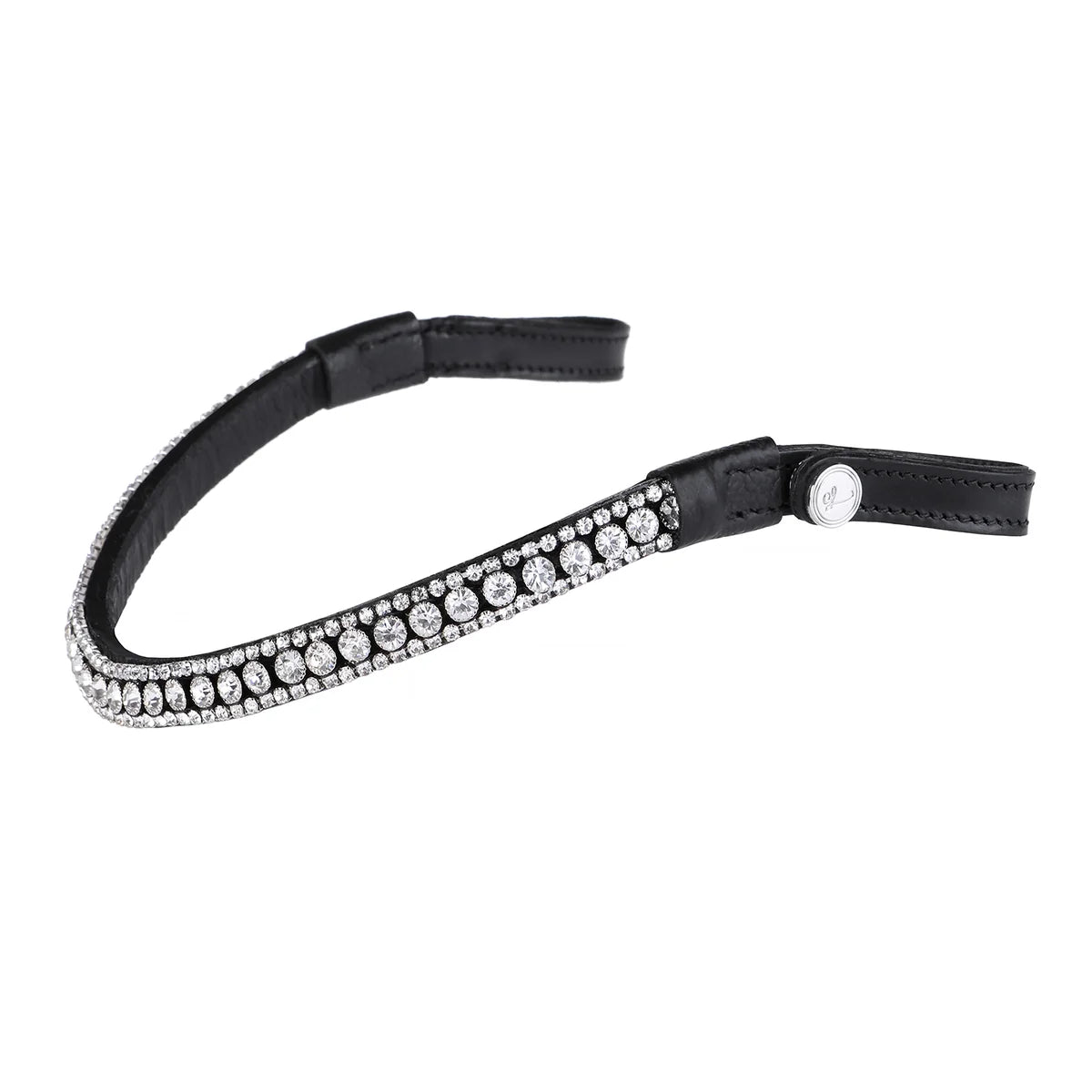 Lumiere Solitaire Crystal Browband