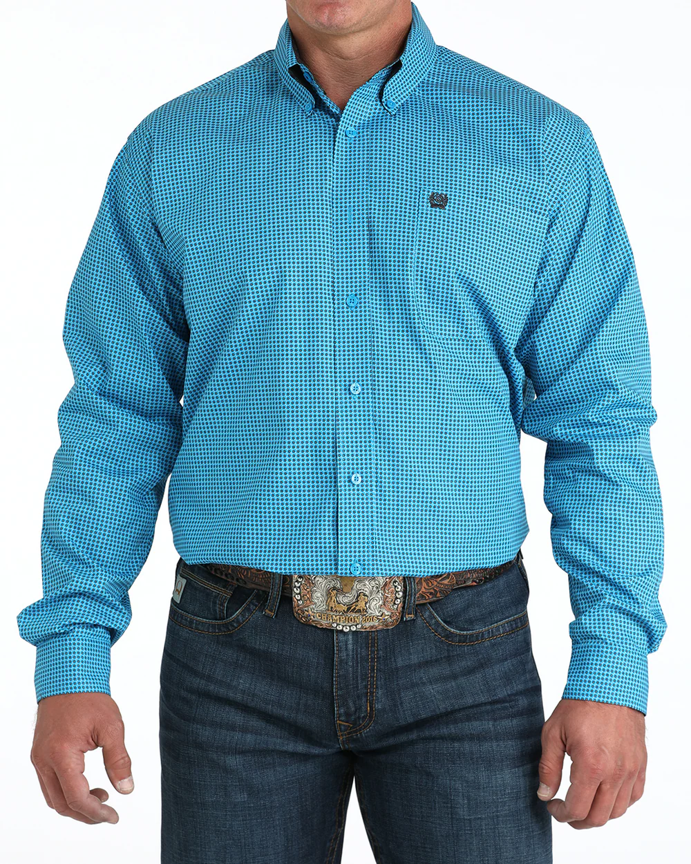 Cinch Mens Classic Fit Button Down Western Shirt