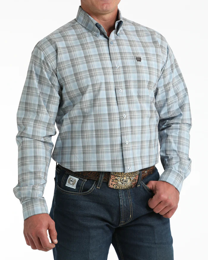 Cinch Mens Classic Fit L/Sleeve Shirt
