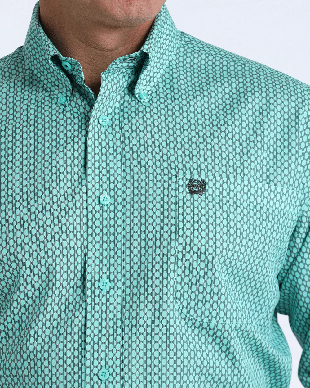 Cinch Mens Classic Fit L/Sleeve Shirt