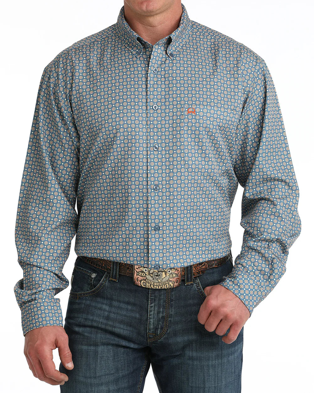 Cinch Mens Arenaflex Button Down Western Shirt