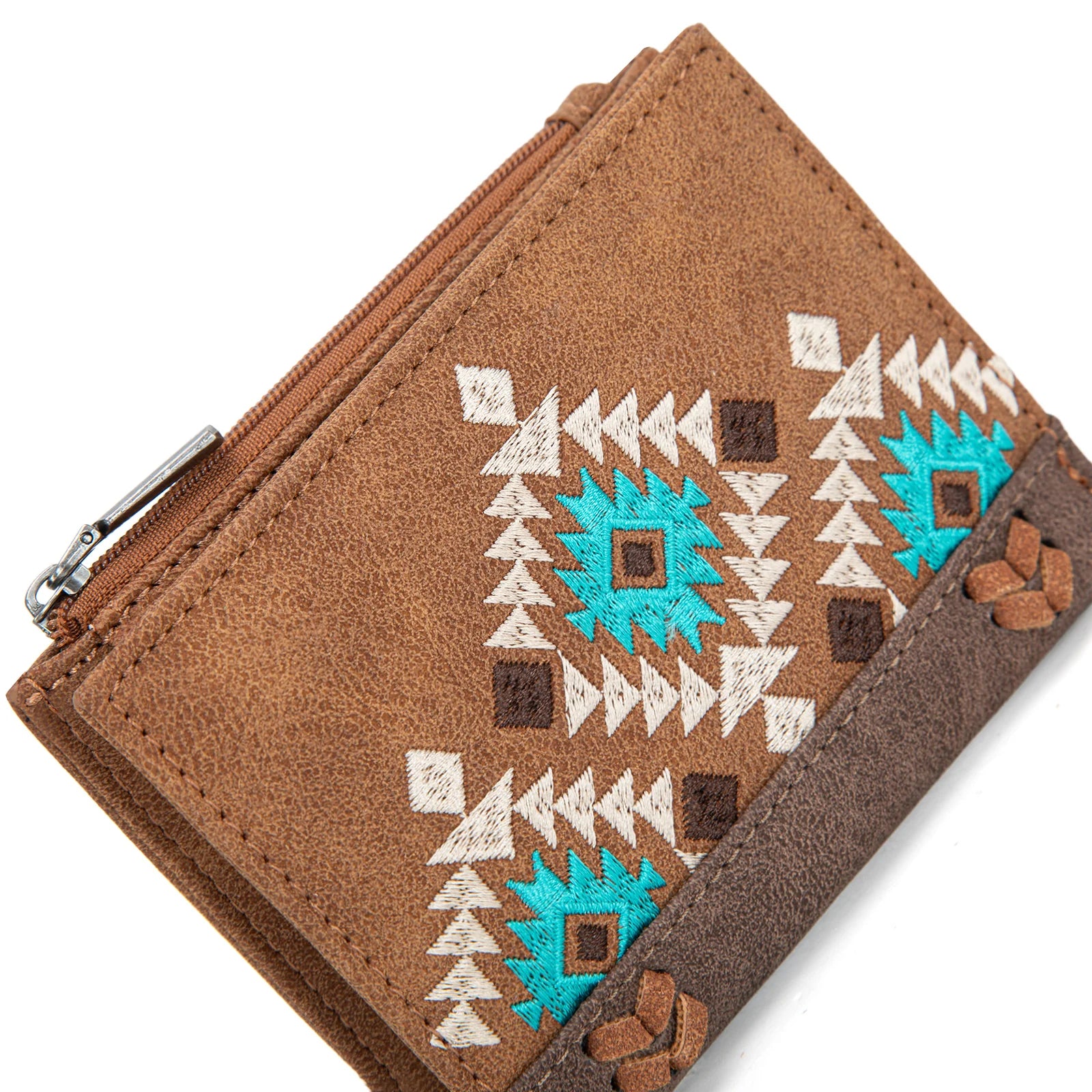 Montana West Embroidered Collection Wallet