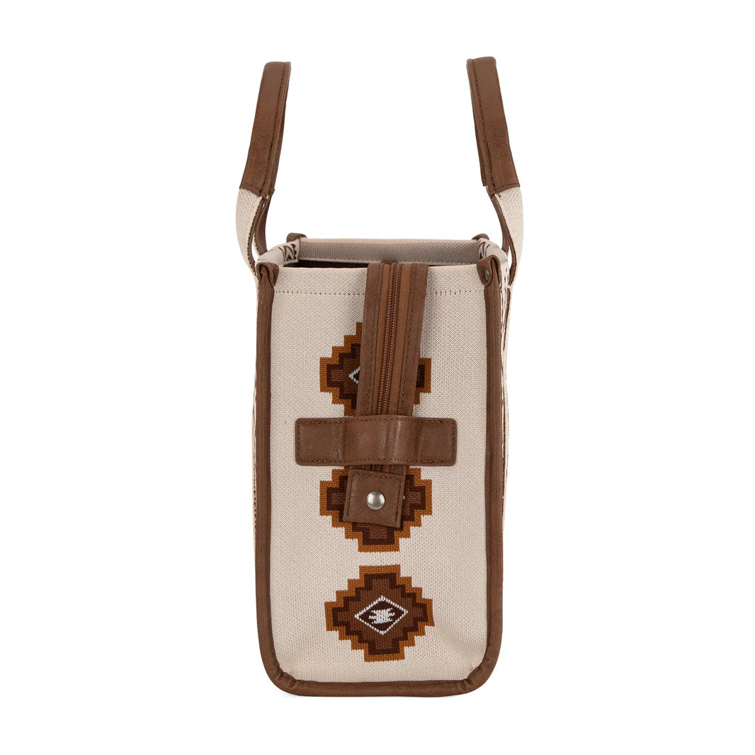 Montana West Aztec Retro Arrows Dual Sided Print Large Tote/Crossbody