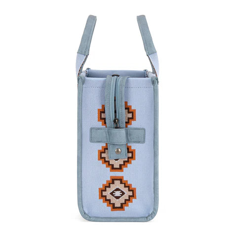 Montana West Aztec Retro Arrows Dual Sided Print Large Tote/Crossbody