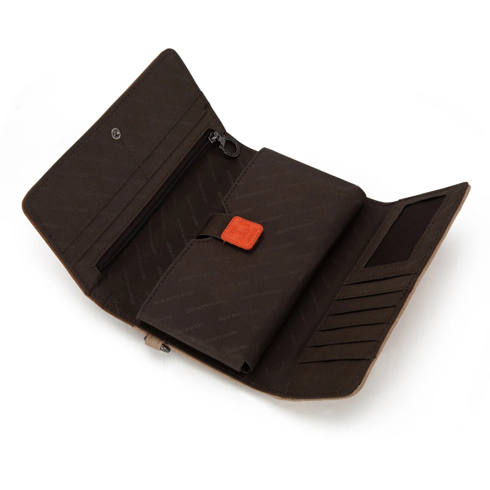 Montana West Cut-Out Embroidered Collection Wallet