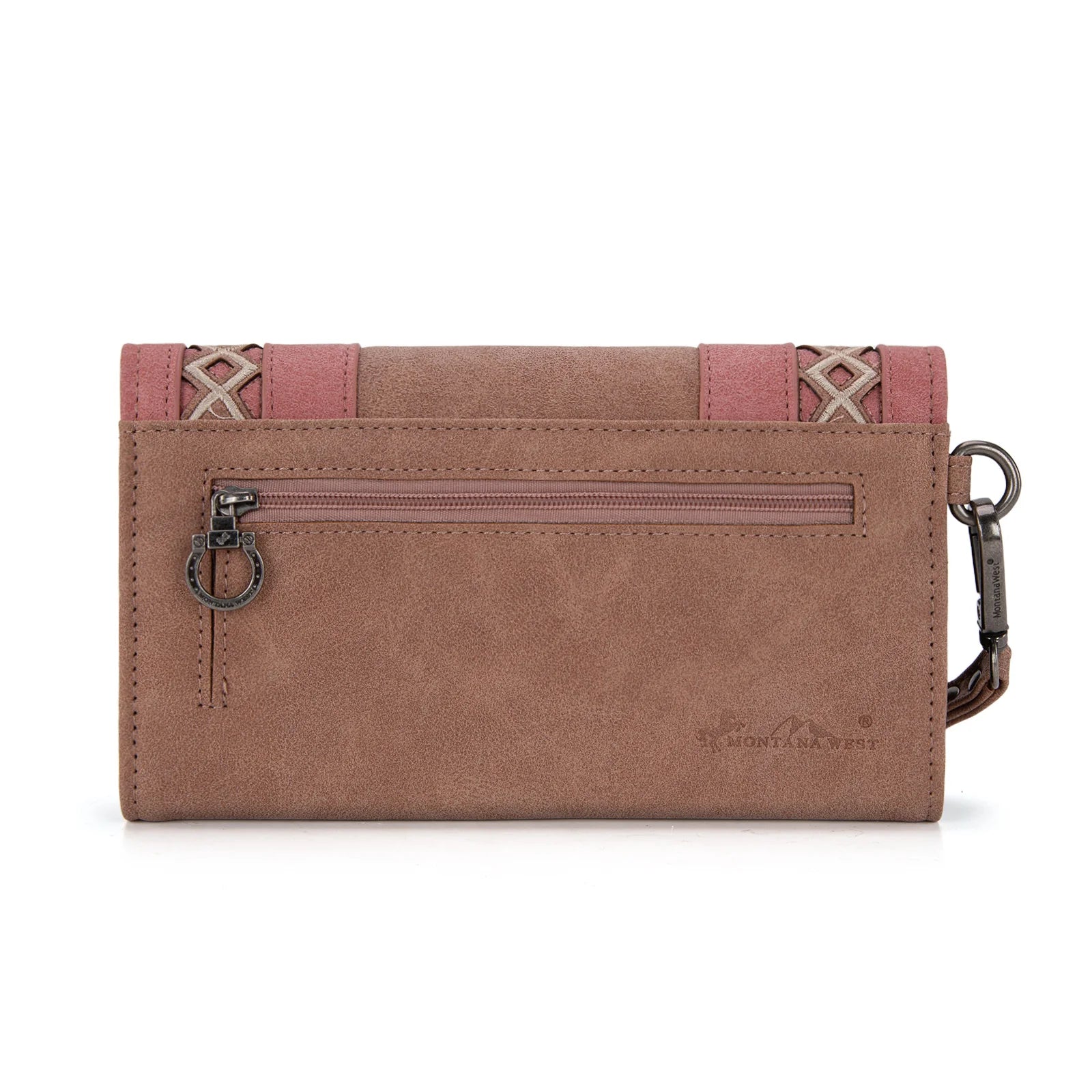 Montana West Cut-Out Embroidered Collection Wallet