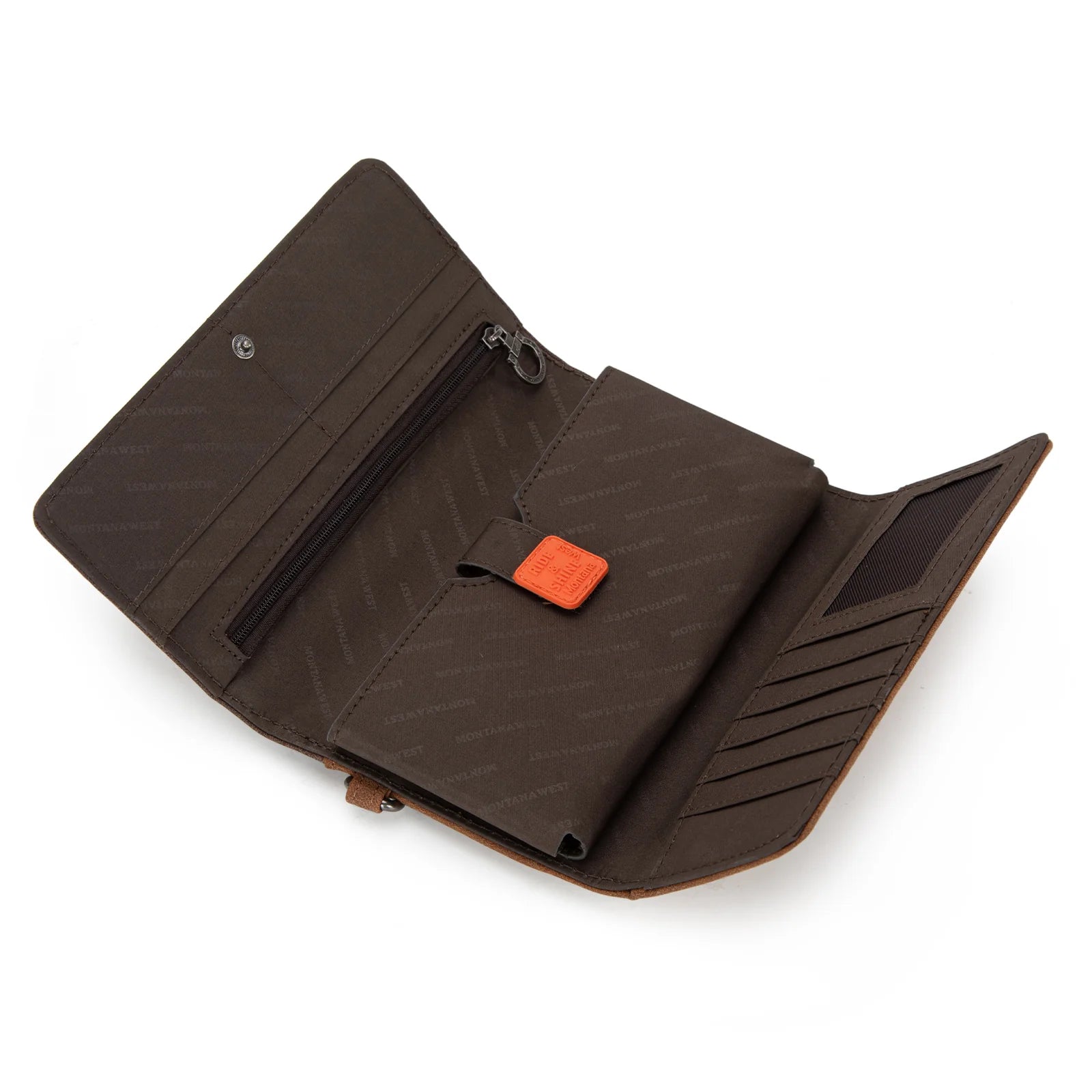 Montana West Cut-Out Embroidered Collection Wallet