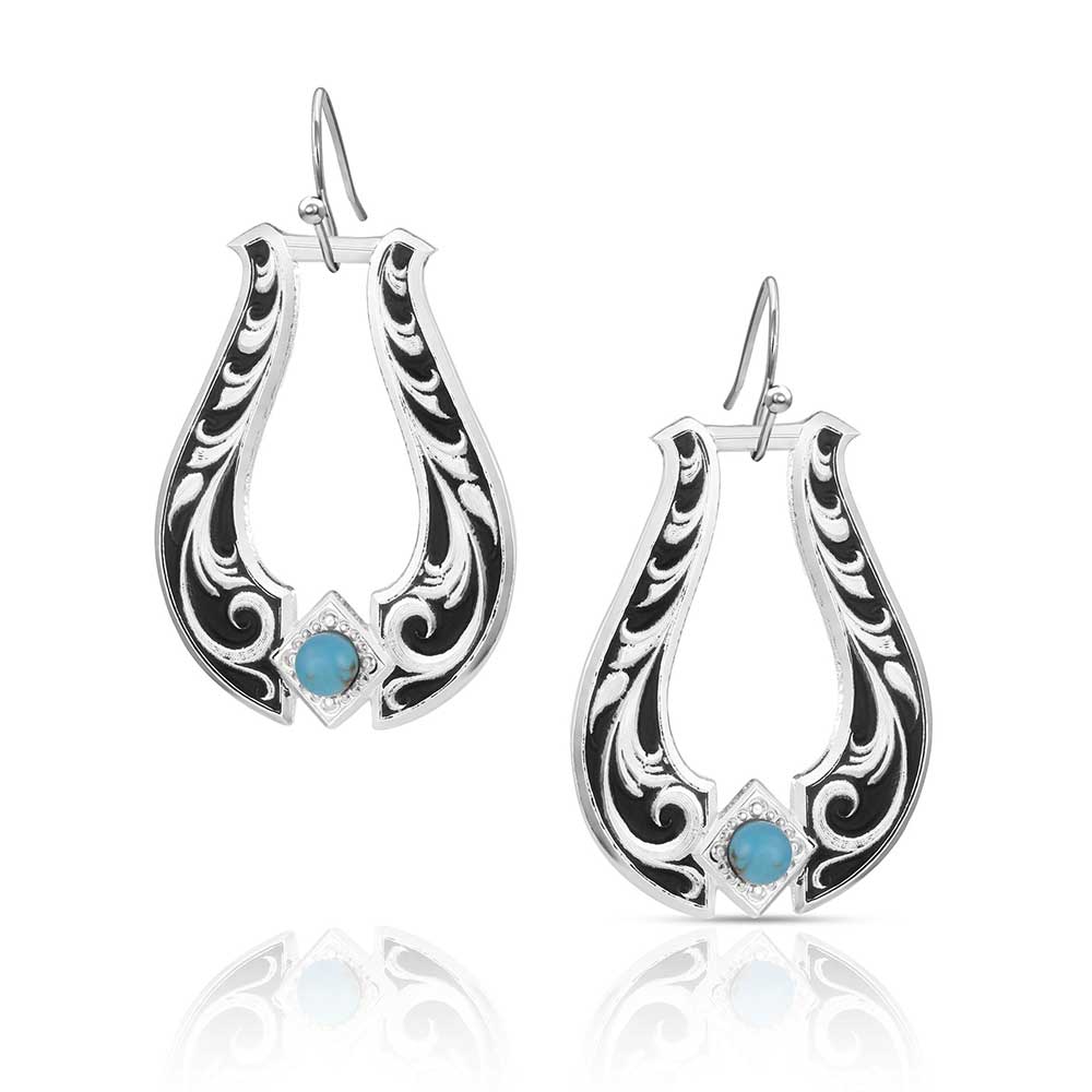Montana Silversmith Callies Turquoise Trail Earrings | Giftware - Jewellery | Saddleworld Ipswich