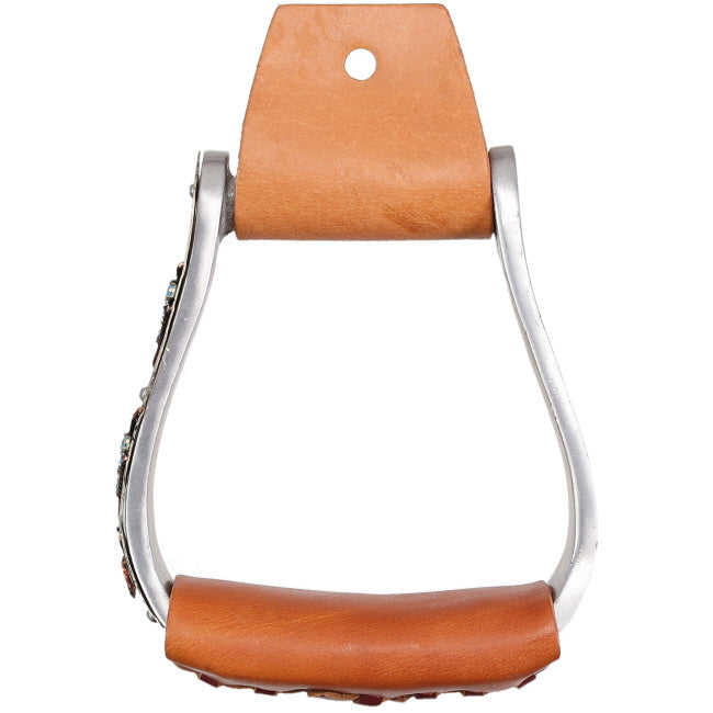 Showman Southwest Luxe Aluminium Stirrups