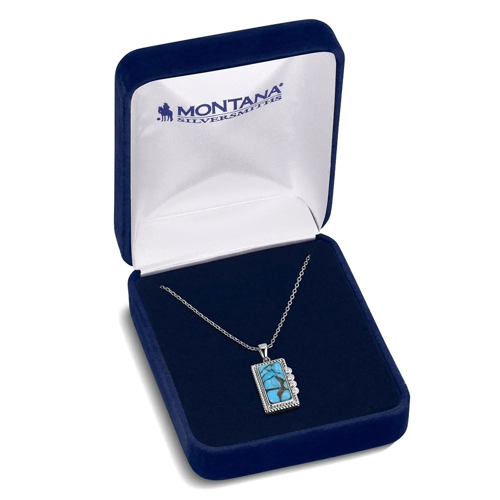 Montana Silversmiths - Summer Rain Turquoise Necklace