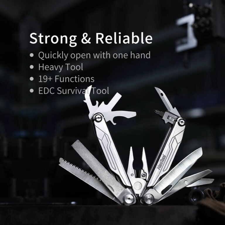 NexTool Flagship Captain Multi-Tool with Nylon Belt Pouch