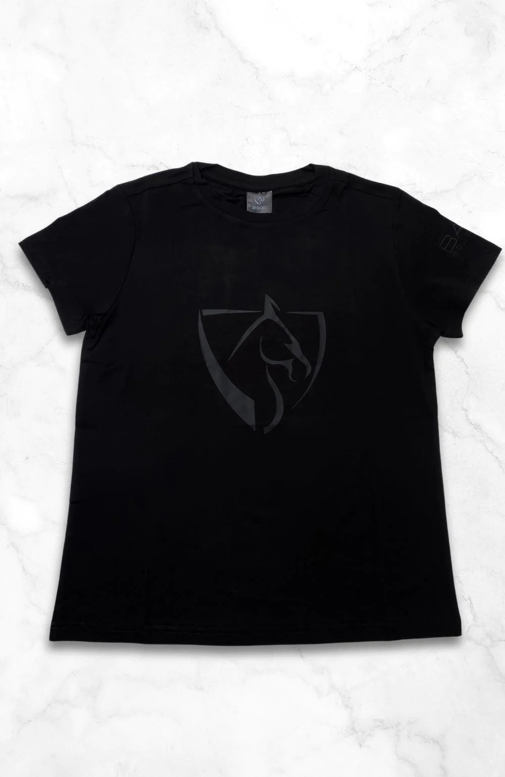 BARE Black Logo T Shirt - Black