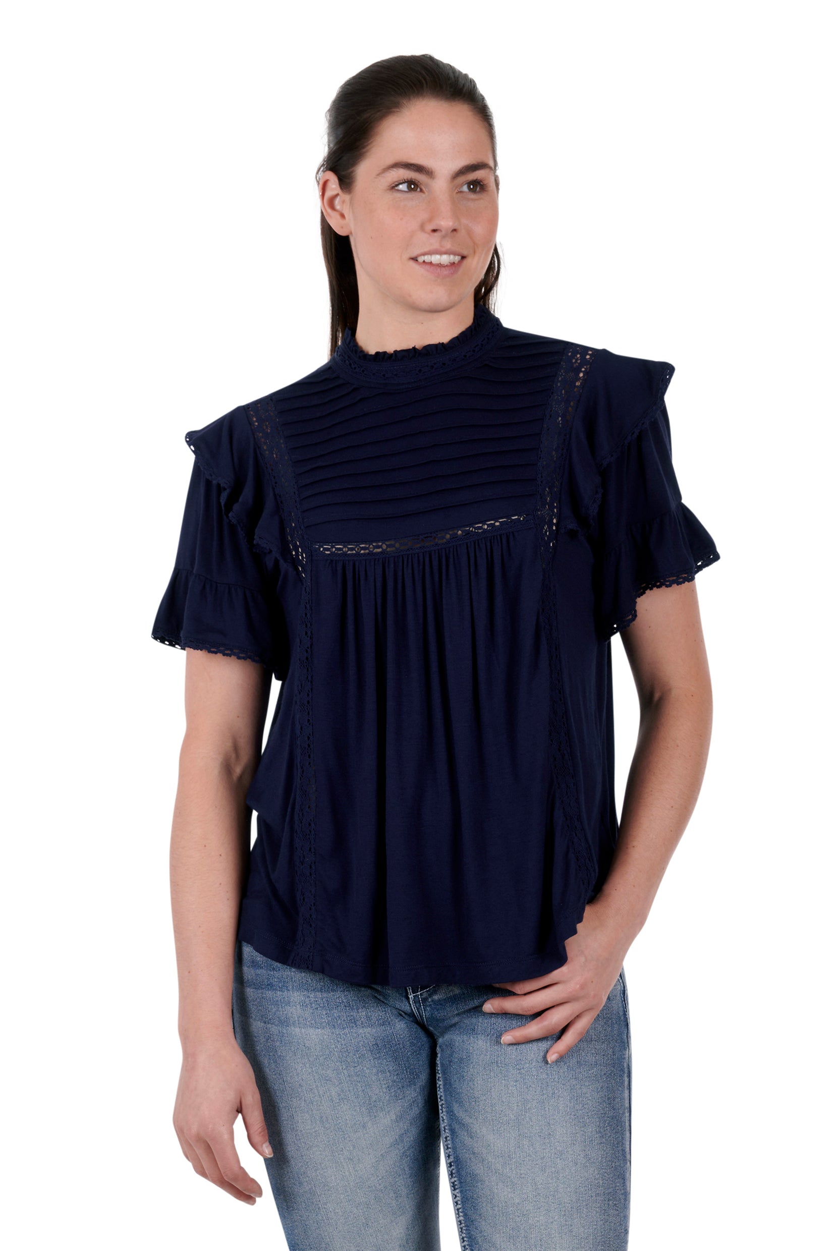Pure Western Wmns Sloan Fashion Tee - Mothers Day Sale