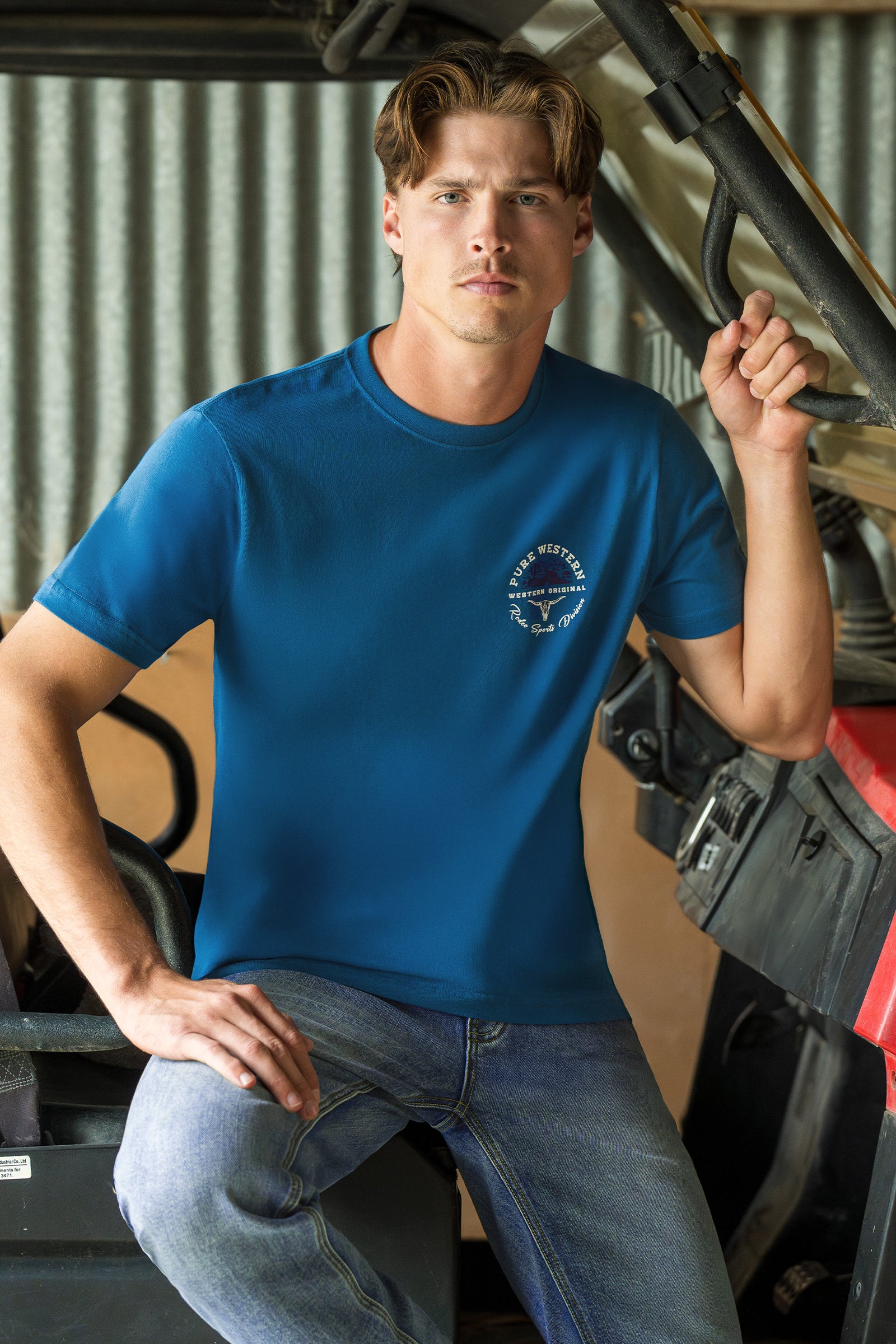 Pure Western Mens Craig SS Tee