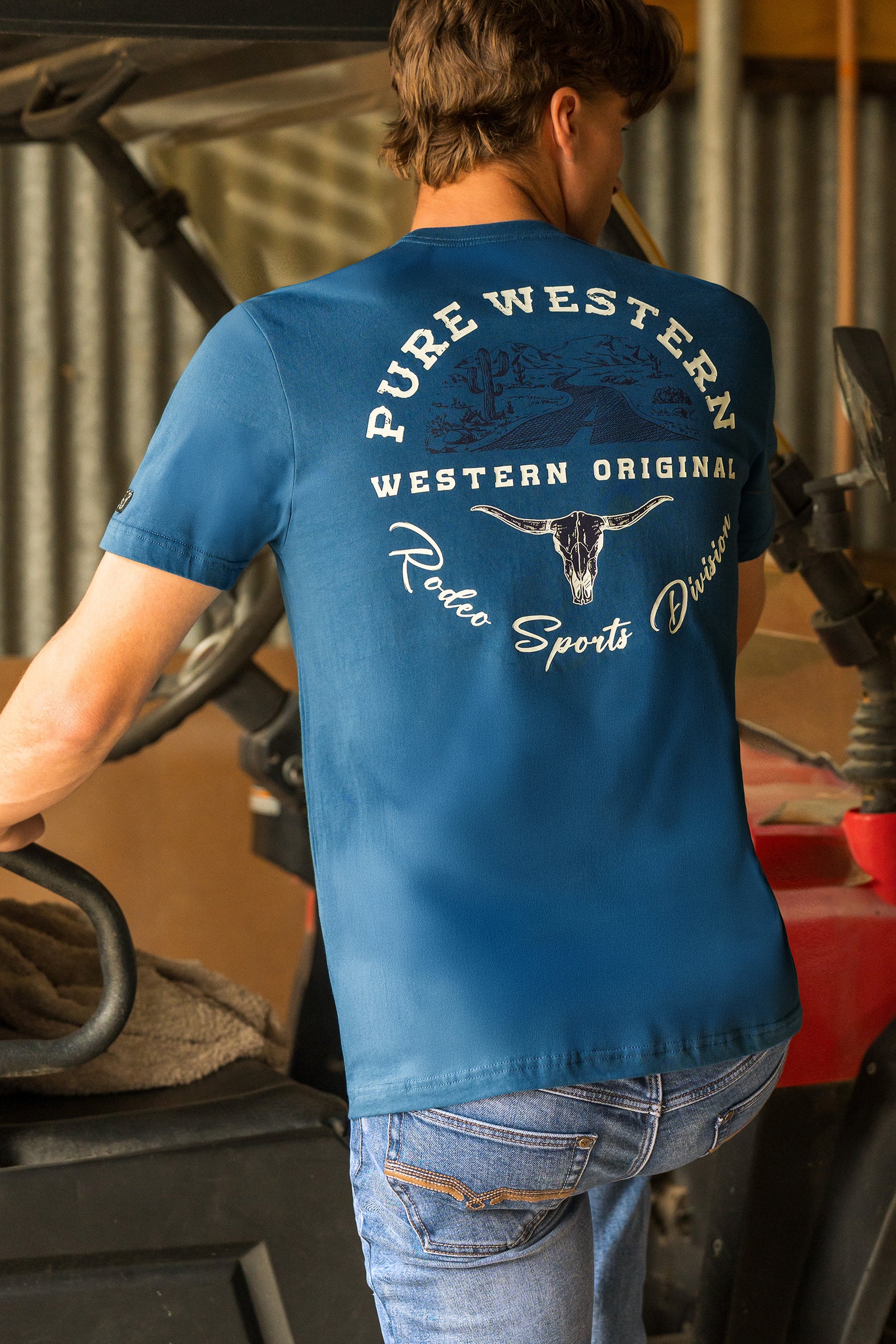 Pure Western Mens Craig SS Tee