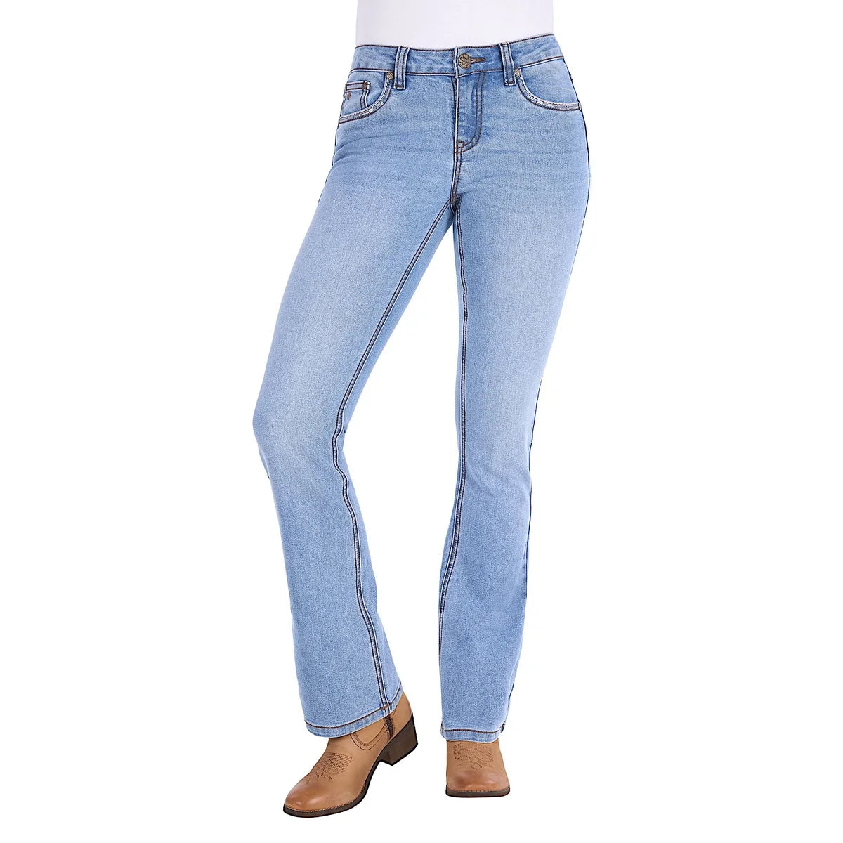 Pure Western Wmns Juniper Boot Cut Jean 32 Leg