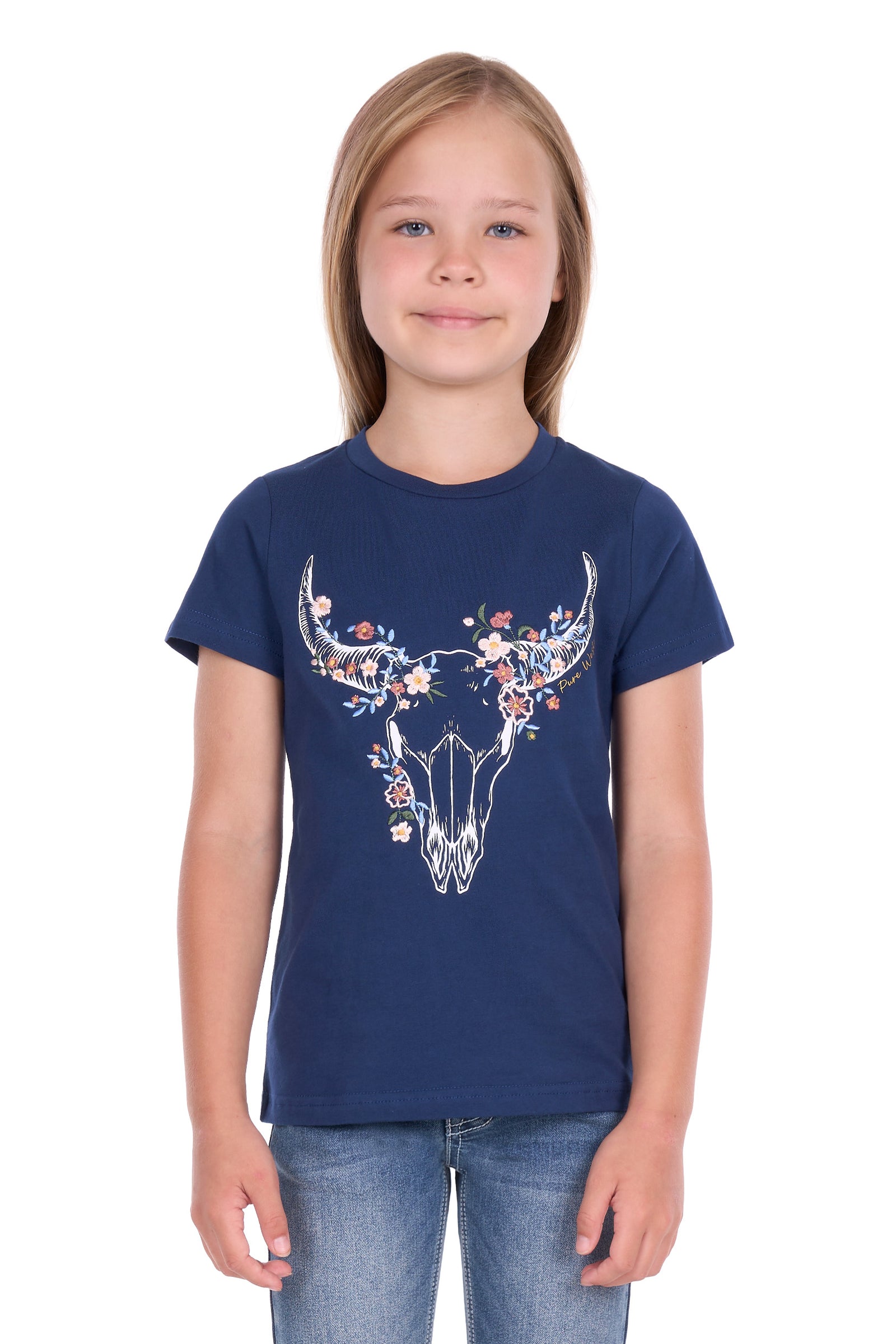 Pure Western Girls Bindi SS Tee