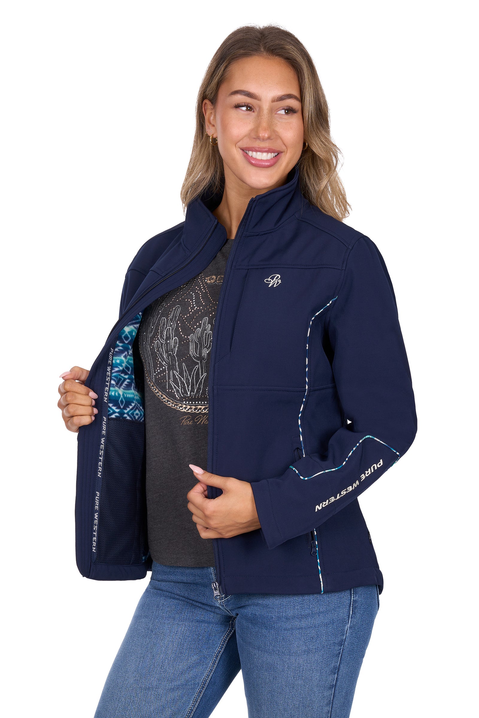 Pure Western Wmns Corine Softshell Jacket