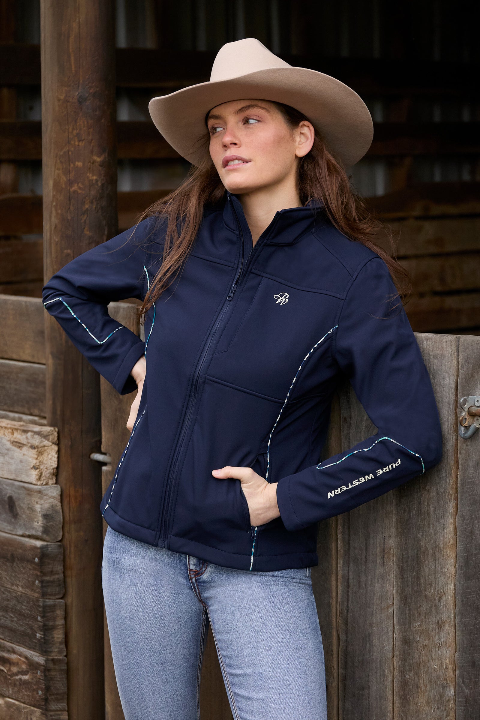Pure Western Wmns Corine Softshell Jacket