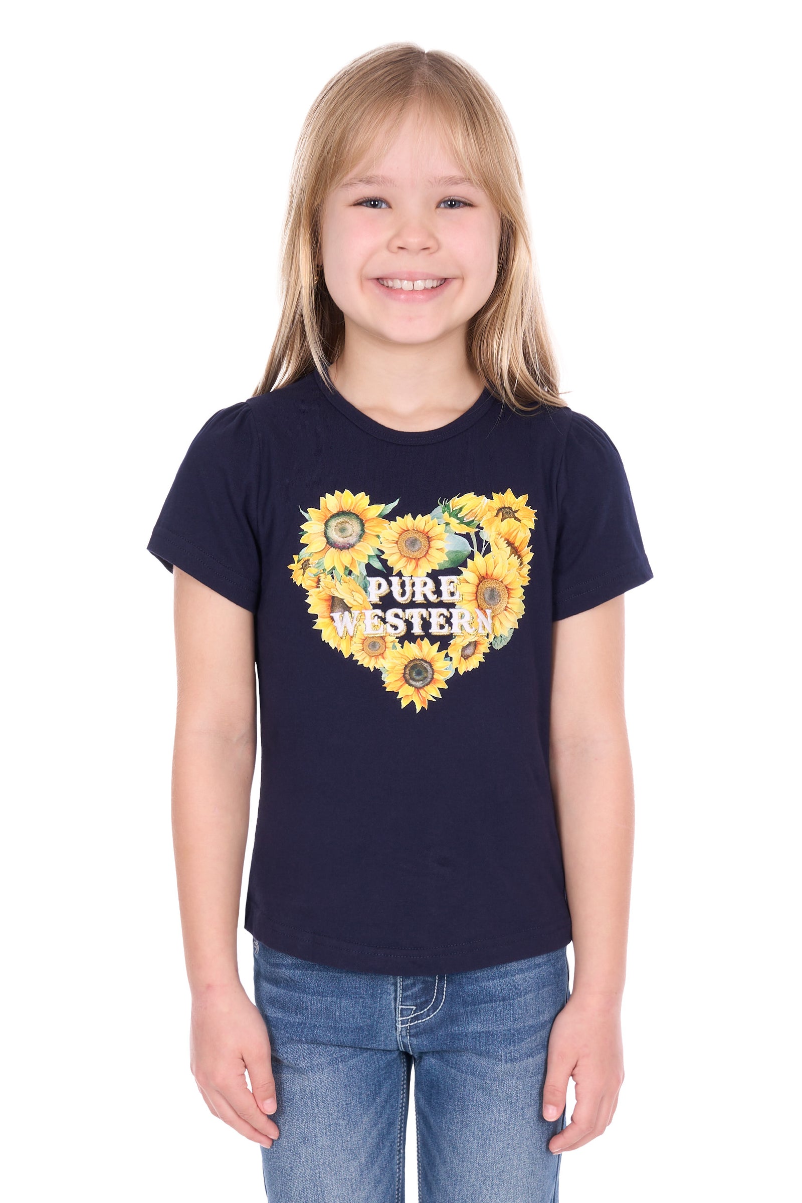 Pure Western Girls Marissa SS Tee