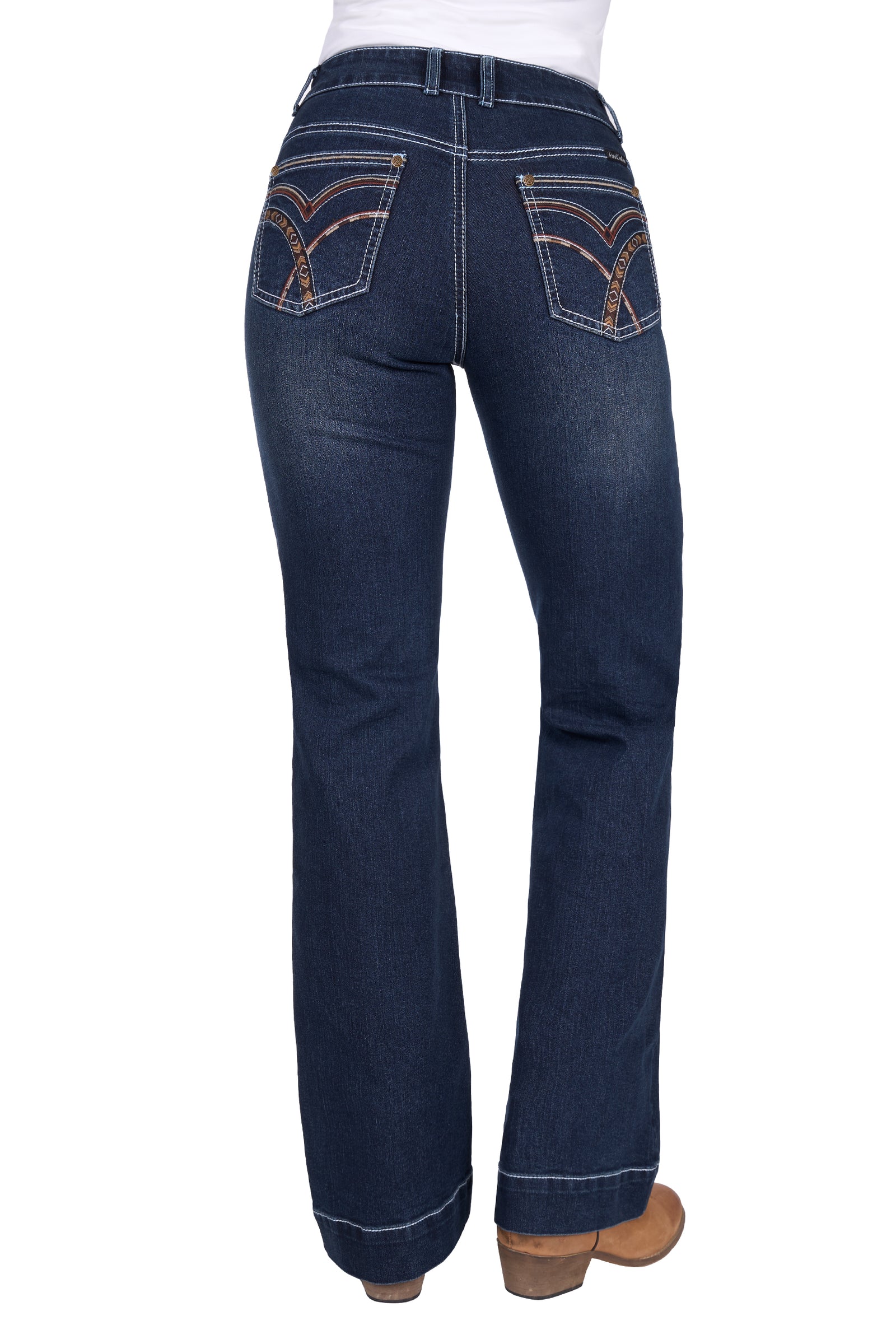 Pure Western Wmns Romy Trouser Jean 32 Leg