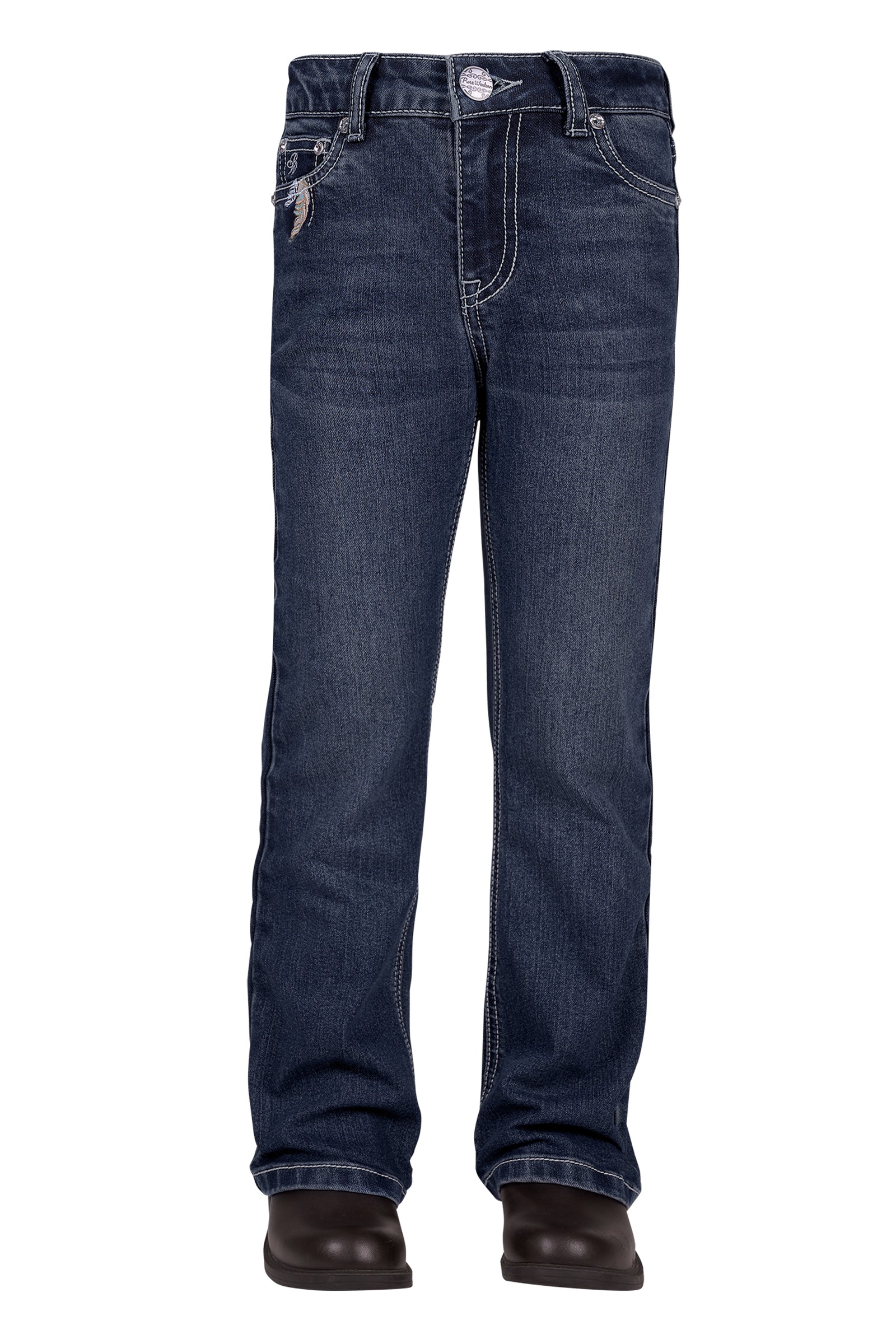Pure Western Girls Bec Boot Cut Jean