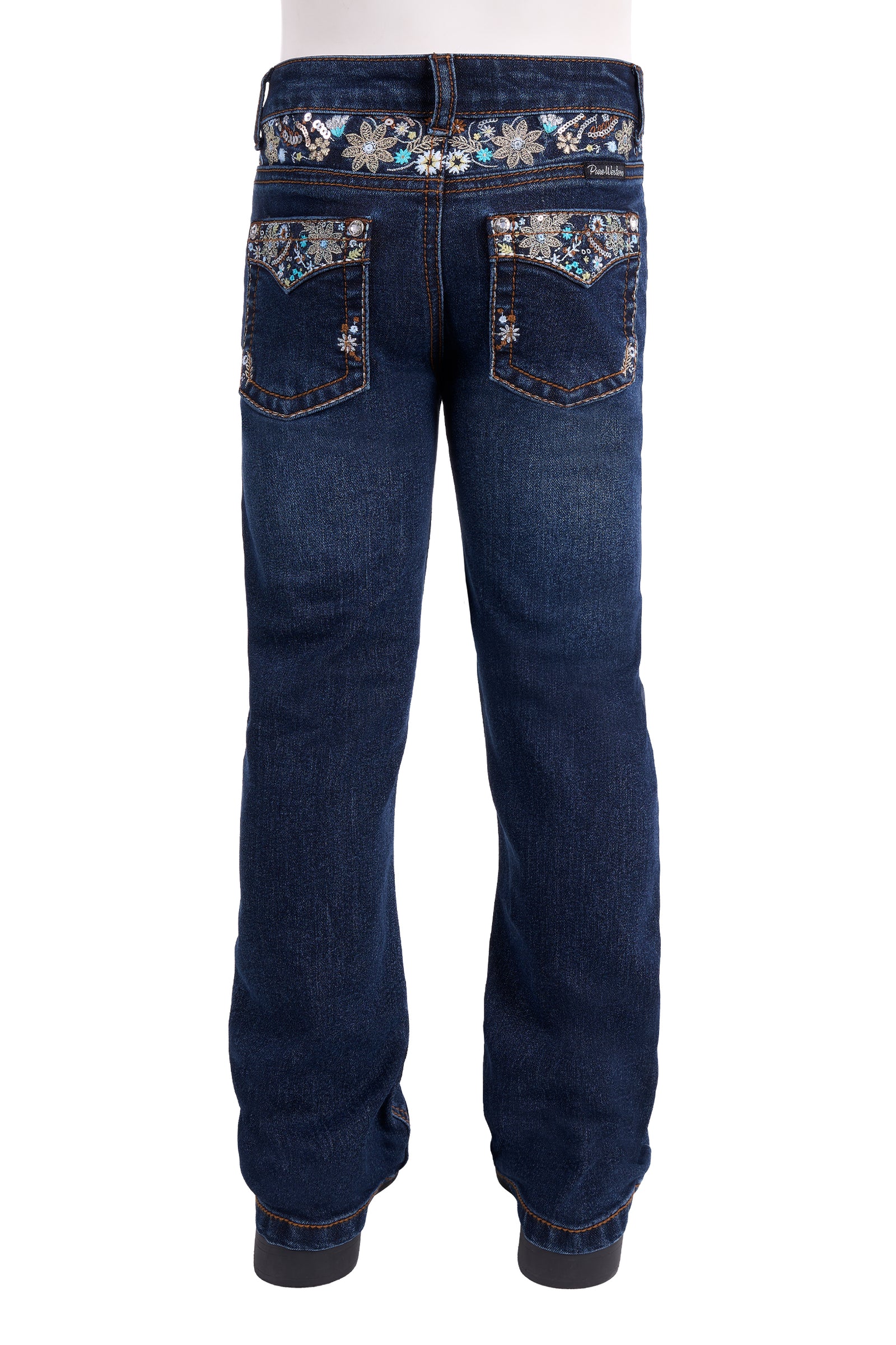 Pure Western Girls Blossom Boot Cut Jean