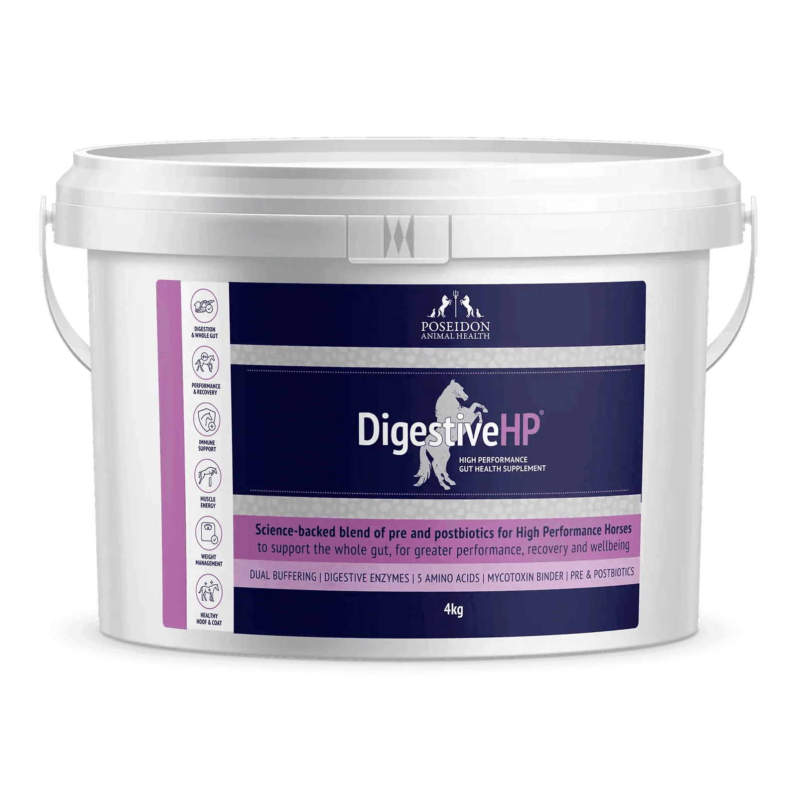 Poseidon Digestive HP - 4kg Tub | Stable Supplies - Health | Saddleworld Ipswich