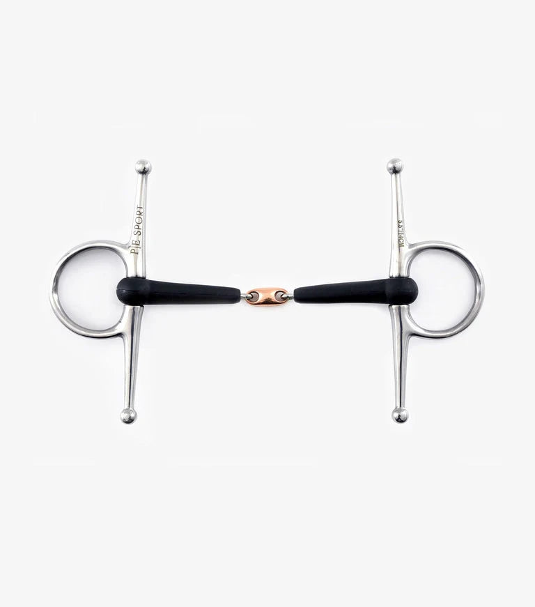 Premier Equine Rubber Full Cheek Snaffle with Lozenge | HOrse Supplies - Bits | Saddleworld Ipswich