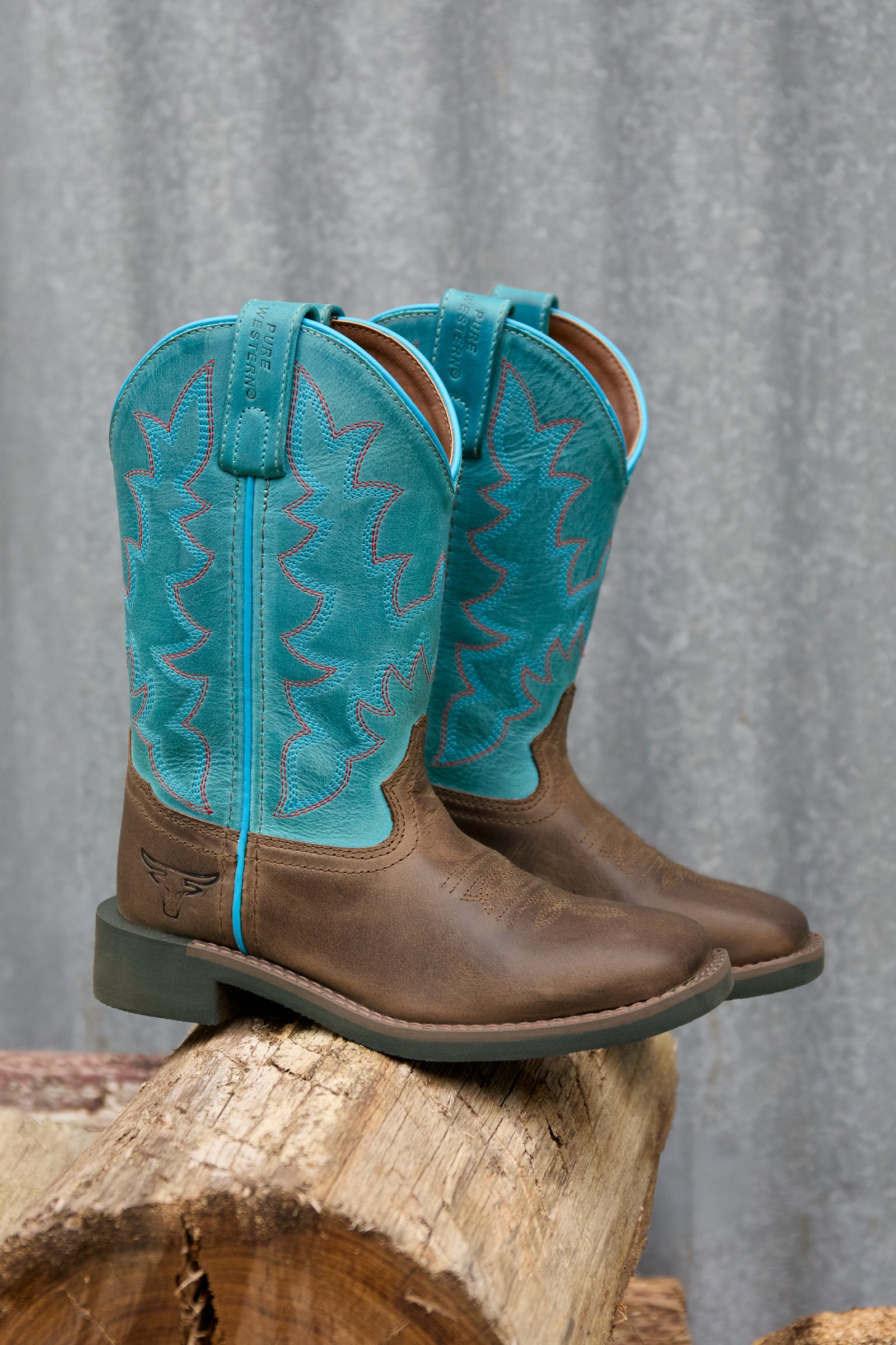 Pure Western Childrens Andi Boot | boot - Pure Western | Saddleworld Ipswich