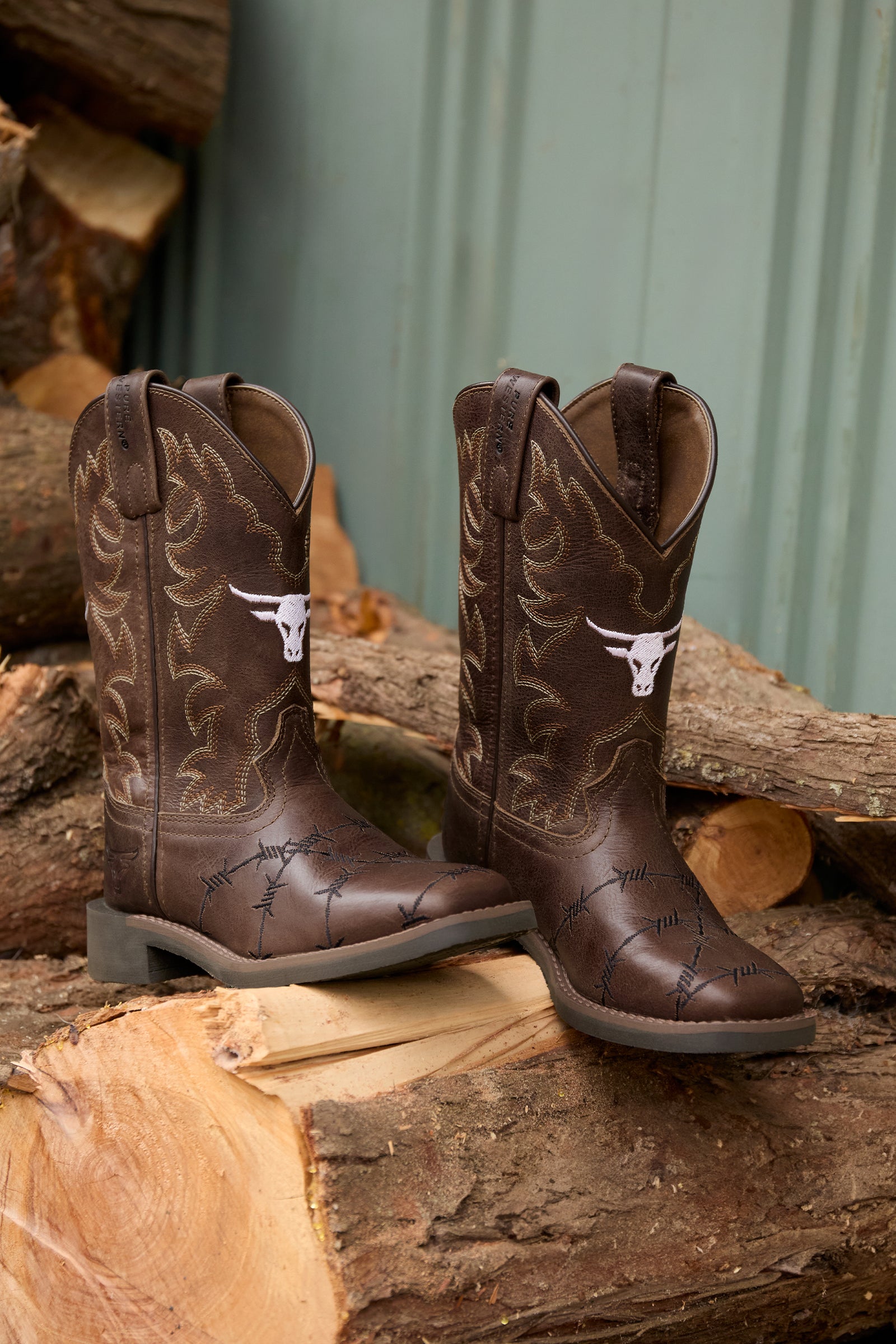 Pure Western Childrens Denver Boot | Boot - Pure Western | Saddleworld Ipswich
