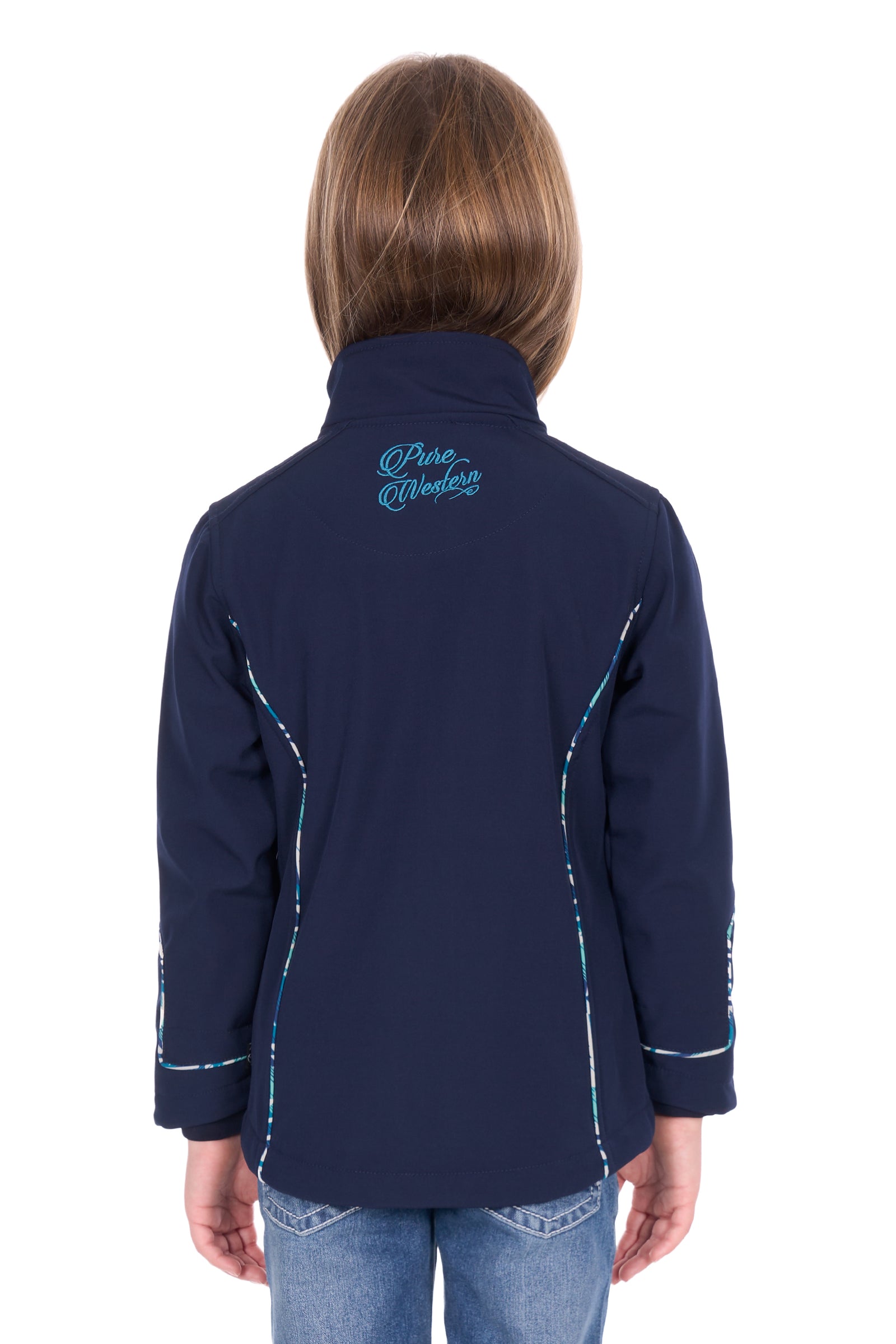 Pure Western Girls Corine Softshell Jacket | Country CLothing -Childrens Clothing | Saddleworld Ipswich