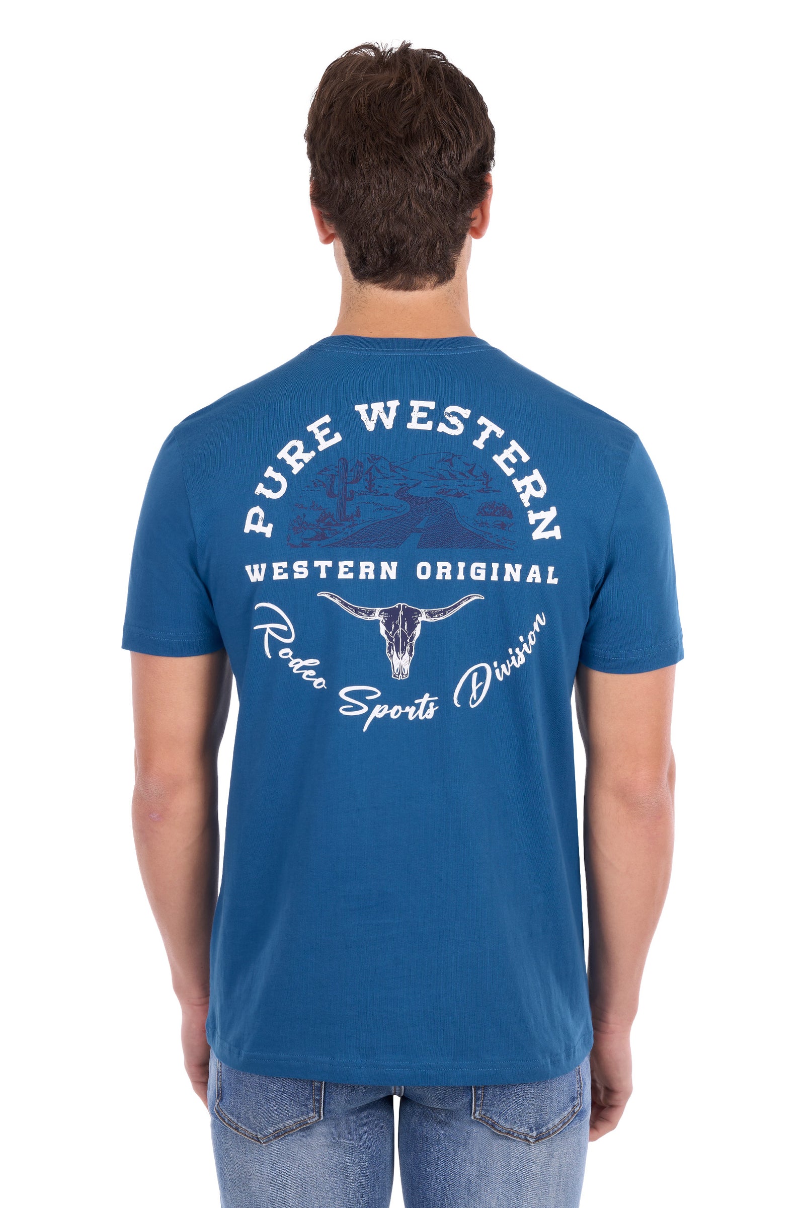 Pure Western Mens Craig SS Tee | Country Clothing - Mens T Shirt | Saddleworld ipswich